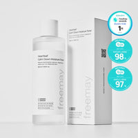 FREEMAY-Moisture Toner (350ml) & Cream (100ml + 30ml) Set (with FREE Synergy Serum 50ml)