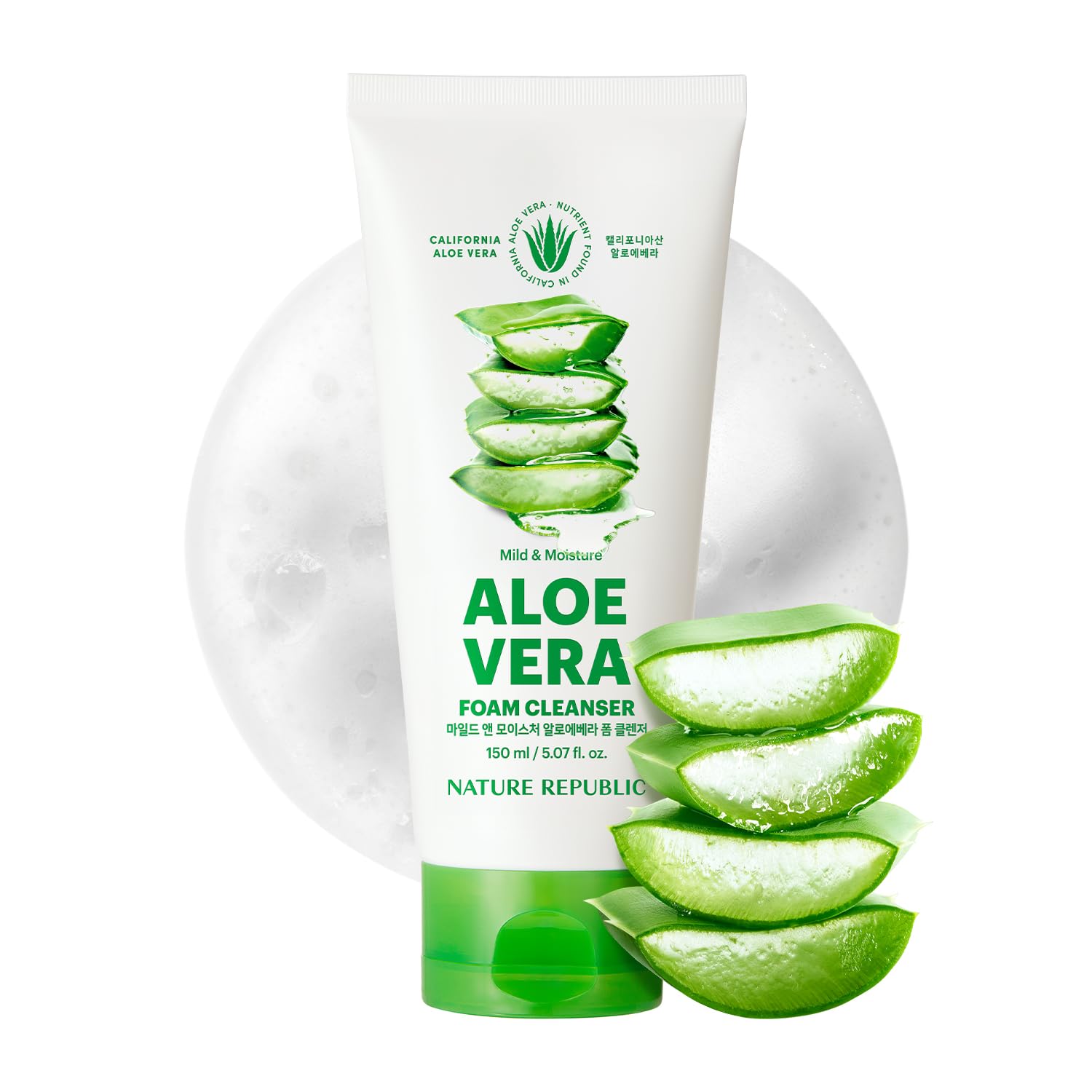 Mild & Moisture ALOE VERA Foam Cleanser (NEW)
