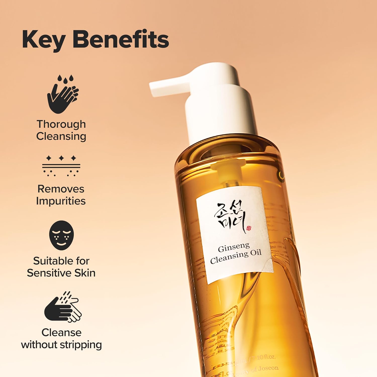 BEAUTY OF JOSEON] GINSENG CLEANSING OIL 210ml – Nature Republic USA