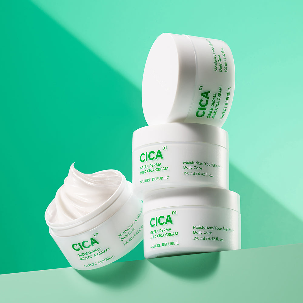 Green　–　Nature　Derma　Republic　Mild　Cica　Cream　USA