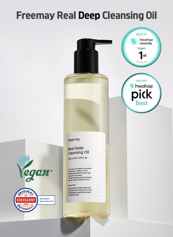 化粧水・ローション・トナー Lien CLEANSING OIL & PURE LOTION FREEMAY-Real Deep Cleansing Oil 330ml – Nature Republic USA