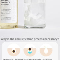 REAL DEEP Cleansing Duo - freemay Real Deep Cleansing Oil 330ml + Anua Heartleaf Deep Cleansing Foam w/ FREE 1X SUN STICK