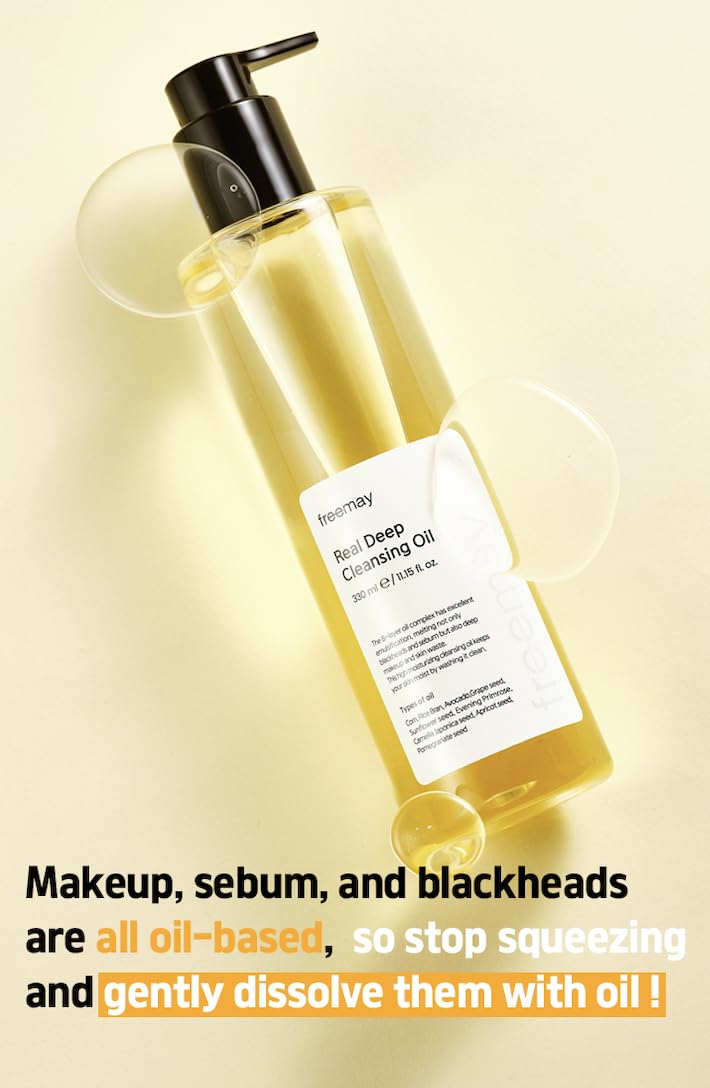 FREEMAY-Real Deep Cleansing Oil 330ml