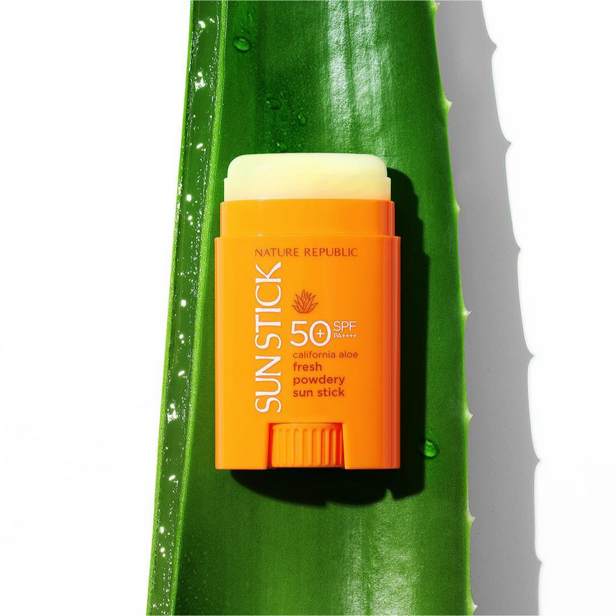 [BOGO50][2X] California Aloe Fresh Powdery Sun Stick Broad Spectrum SPF50+ PA++++