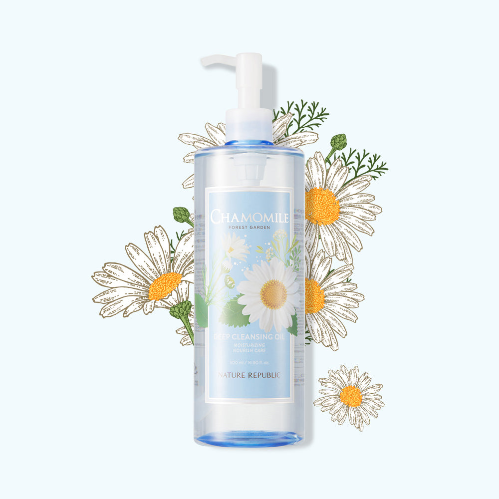 Forest Garden Chamomile Cleansing Oil 500ml (Big Size) – Nature