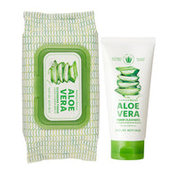 Soothing & Moisture Aloe Vera Cleansing Tissue & Foam Cleanser