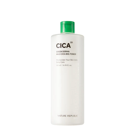 Green Derma Mild CICA Big Toner & Serum Duo