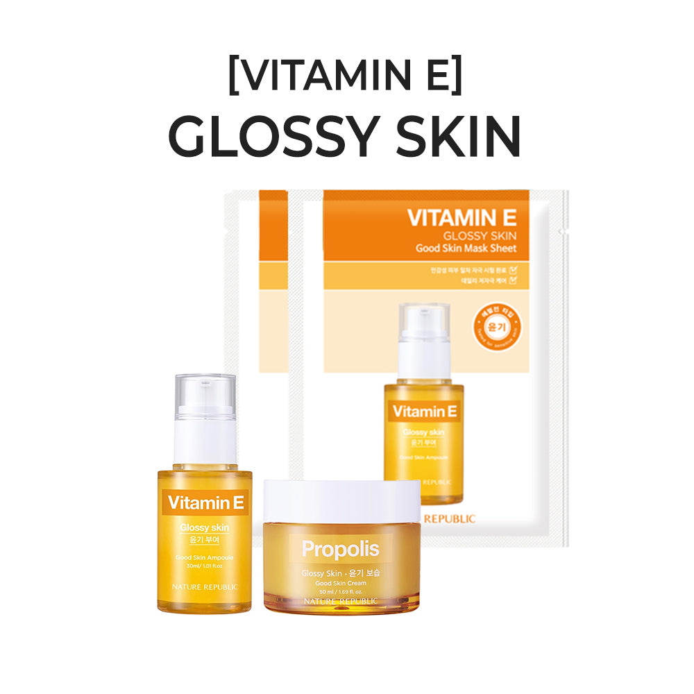 [VITAMIN E] Good Skin Glossy Skin Vitamin E Ampoule, Propolis Cream