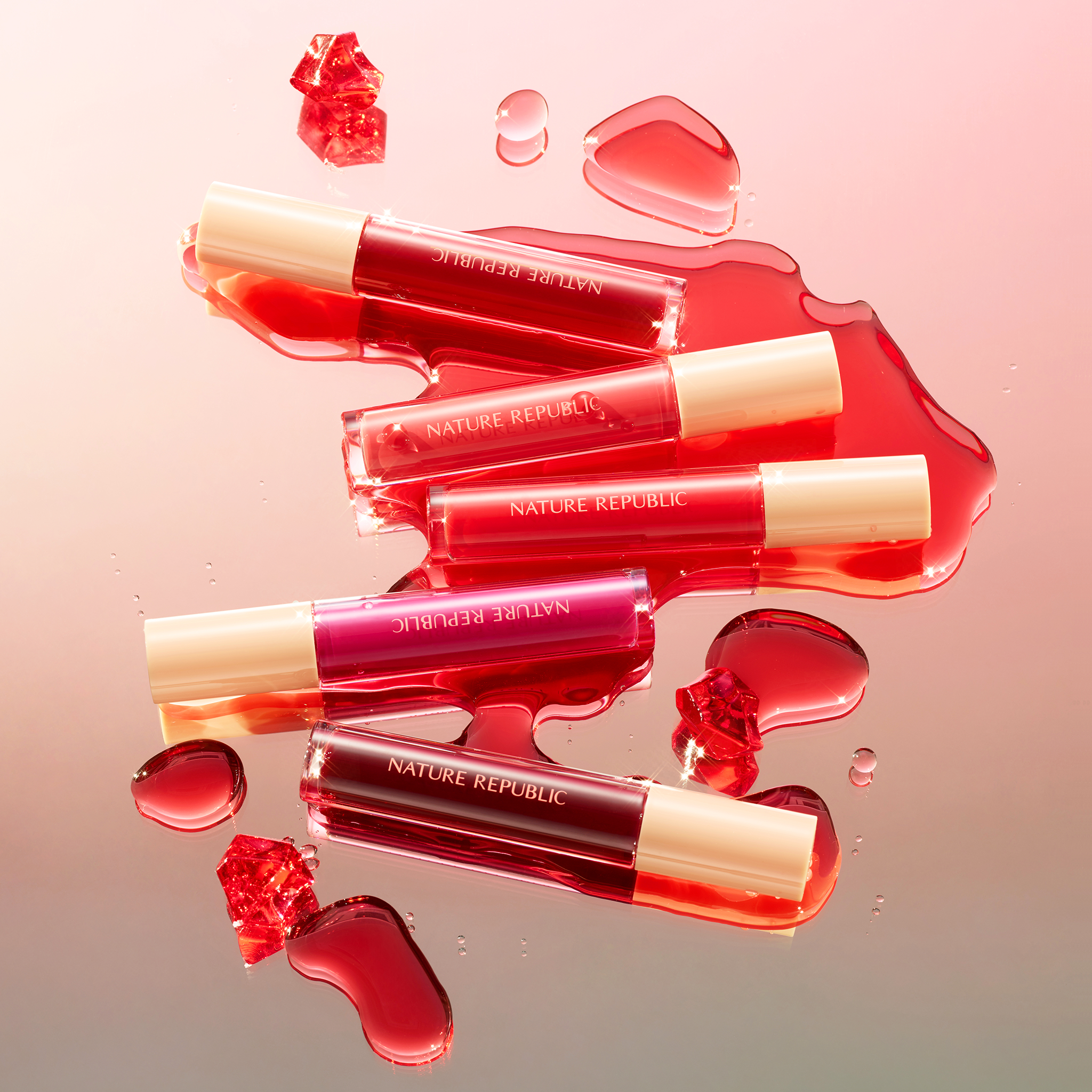 リップグロス NATURE REPUBLIC 09 SHEER ROSE MOUSSE By Flower Water Gel Tint – Nature Republic USA