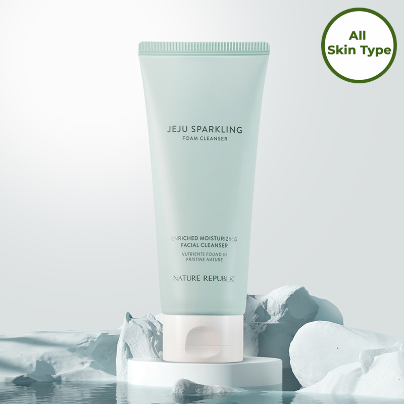 Jeju Sparkling Foam Cleanser – Nature Republic USA