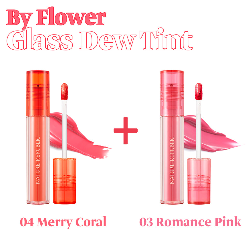 [BOGO] By Flower Glass Dew Tint (07 Pumpkin Brown + Choose Your Color)
