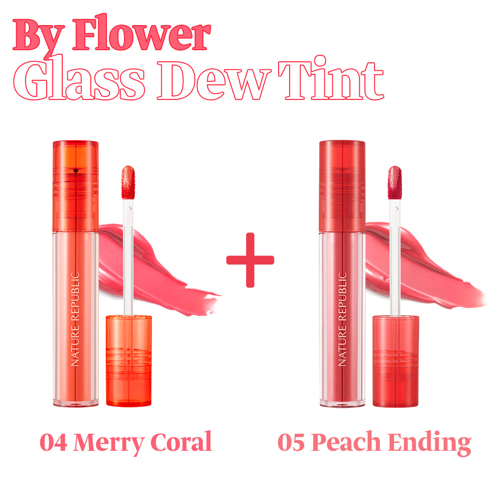 [BOGO] By Flower Glass Dew Tint (07 Pumpkin Brown + Choose Your Color)