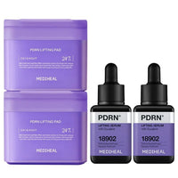[MEDIHEAL] [4X] PDRN Lifting Pad & Serum Value Set
