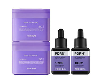 [MEDIHEAL] [4X] PDRN Lifting Pad & Serum Value Set