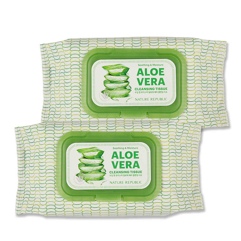 [2x] California Aloe Vera Cleansing Tissue