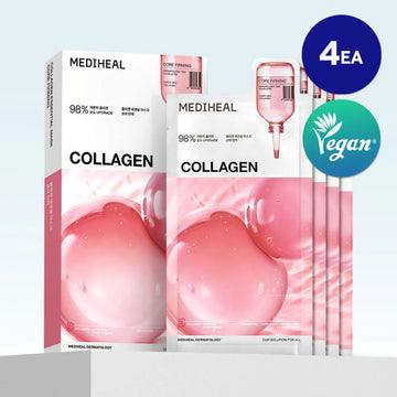 [MEDIHEAL] Collagen Essential Mask - Core Firming 4pcs