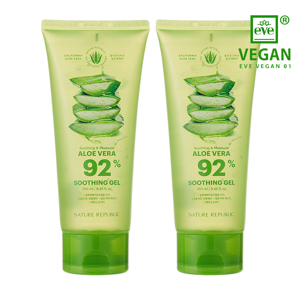 [VEGAN BEAUTY] Soothing & Moisture Aloe Vera 92% Soothing Gel (Tube)