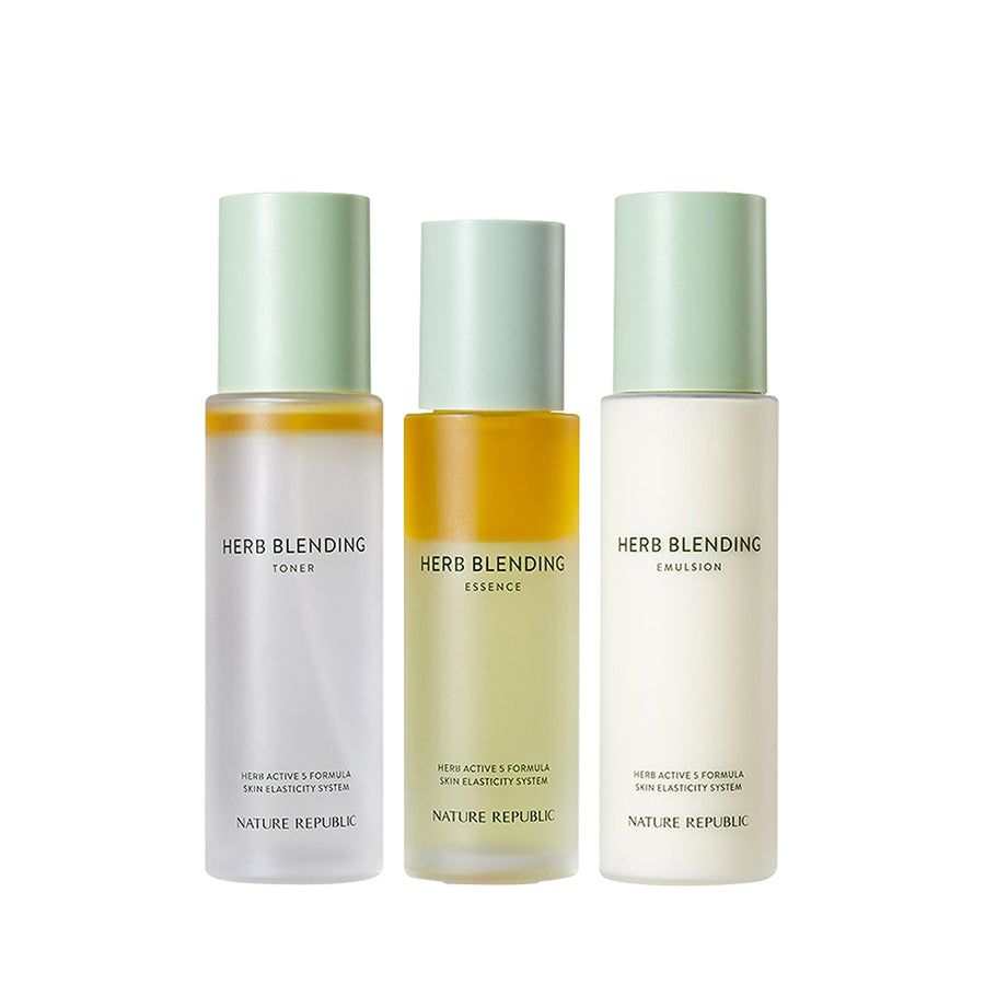 [SKIN ELASTICITY SYSTEM] Herb Blending Toner, Emulsion & Essence