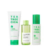 [BHA/PHA] Green Derma Tea Tree Cica Trio 4 - Foam Cleanser, Toner 150ml & Clear Emulsion