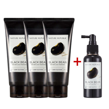 [3+1] Black Bean Anti Hair Loss Perfect Care (3x Treatment & Root Tonic)