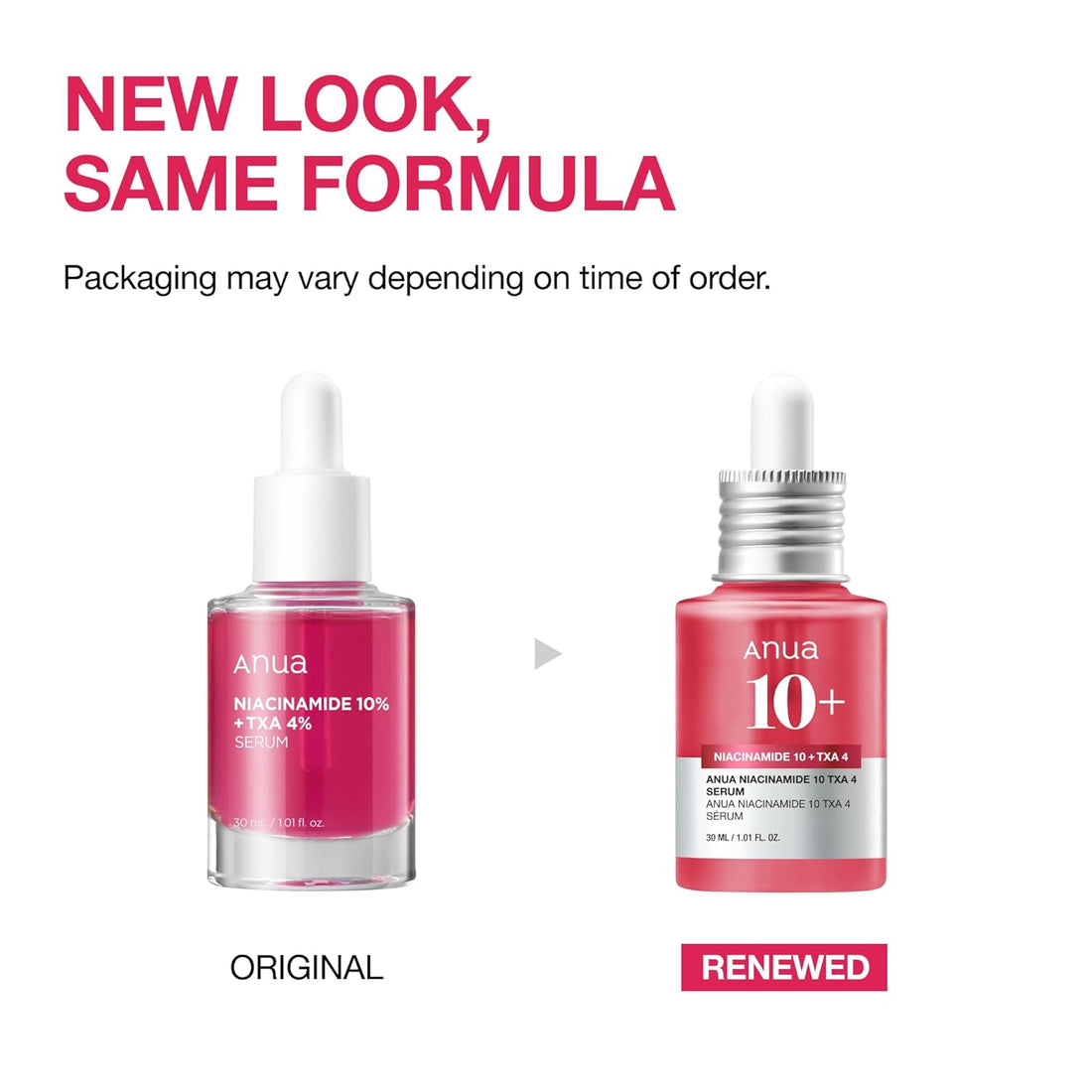 [ANUA] NIACINAMIDE 10%+TXA 4% Serum 30ml (RENEW)