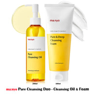 [MA:NYO] PURE CLEANSING DUO - CLEANSING OIL 200ml + CLEANSING FOAM 200ml