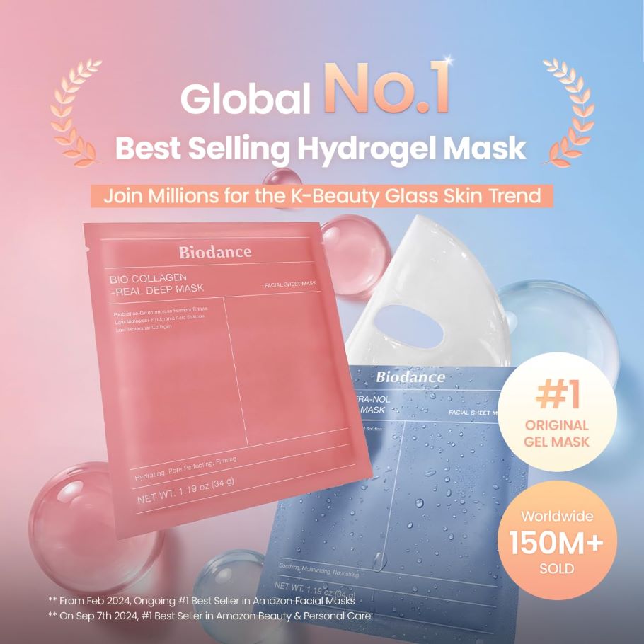 [BIODANCE] REAL DEEP MASK DUO - BIO-COLLAGEN 4P+ HYDRO CERA-NOL 4P