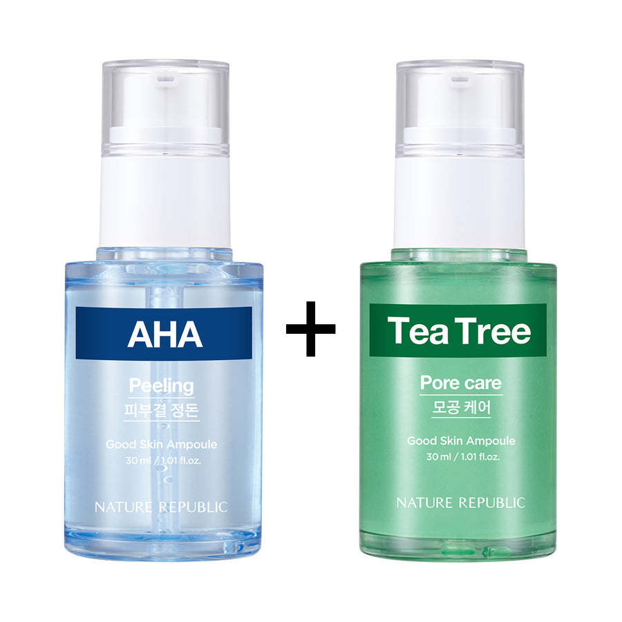 [BOGO50] [PEELING & PORE CARE] Good Skin Ampoule (AHA + Tea Tree)
