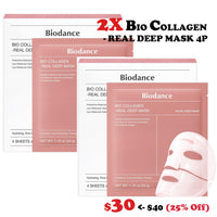 [BIODANCE] [2X] BIO-COLLAGEN REAL DEEP MASK 4P