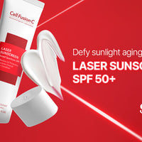 [Cell Fusion C] Summer Pack - Laser Sunscreen SPF 50+ & First Cooling Mask 5p