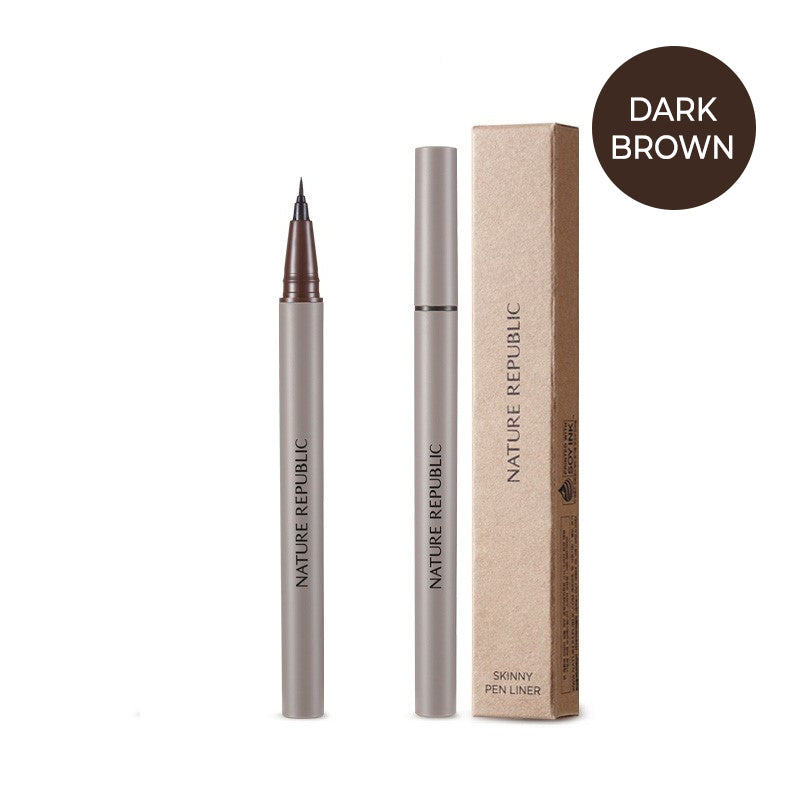 [BOGO50] Botanical Skinny Pen Liner (Real Black & Dark Brown)