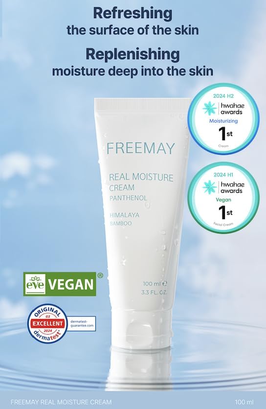 FREEMAY-Real Moisture Cream Set (100ml + 30ml)