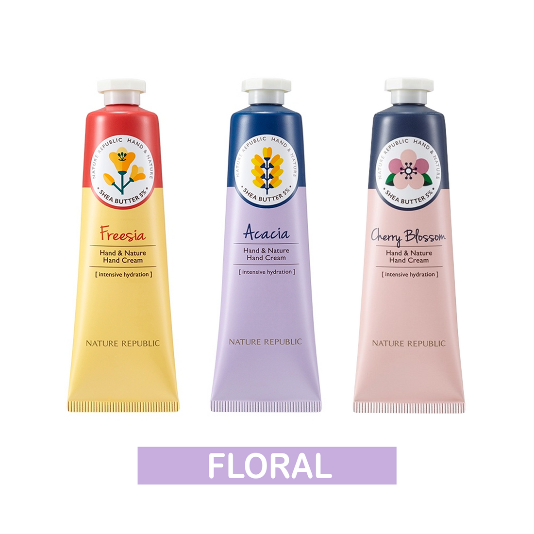 [HOLIDAY SAFETY] Hand Care Set (3x Hand Cream, 60x Sanitizer & Sanitizing Wipes)