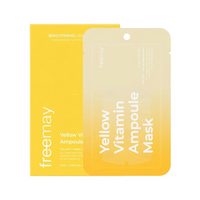 FREEMAY-Yellow Vitamin Ampoule Mask sheets (10sheets)