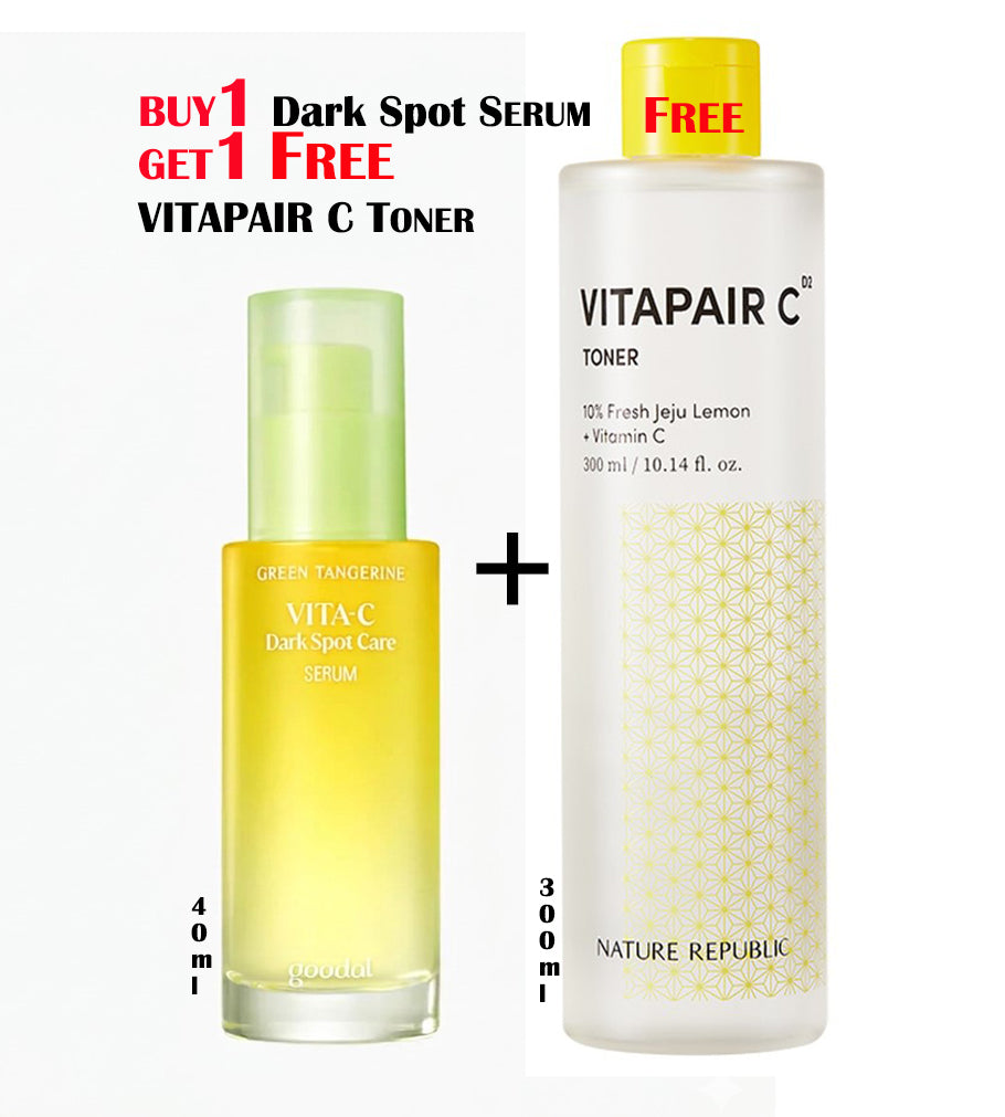 [GOODAL] DARK SPOT CARE SERUM 40ml w/ FREE VITAPAIR C TONER 300ml