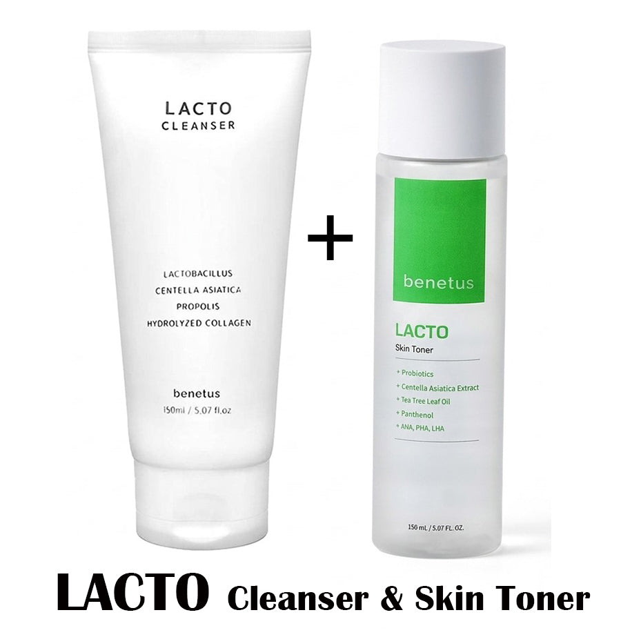 BENETUS-LACTO CLEANSER & SKIN TONER