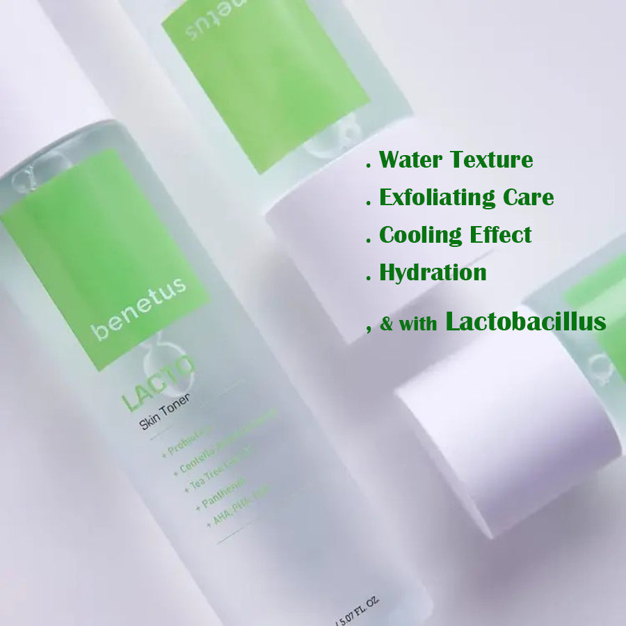 BENETUS-LACTO CLEANSER & SKIN TONER
