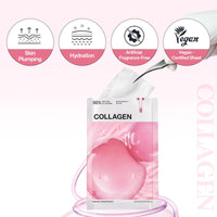 [MEDIHEAL] Collagen Essential Mask - Core Firming 4pcs