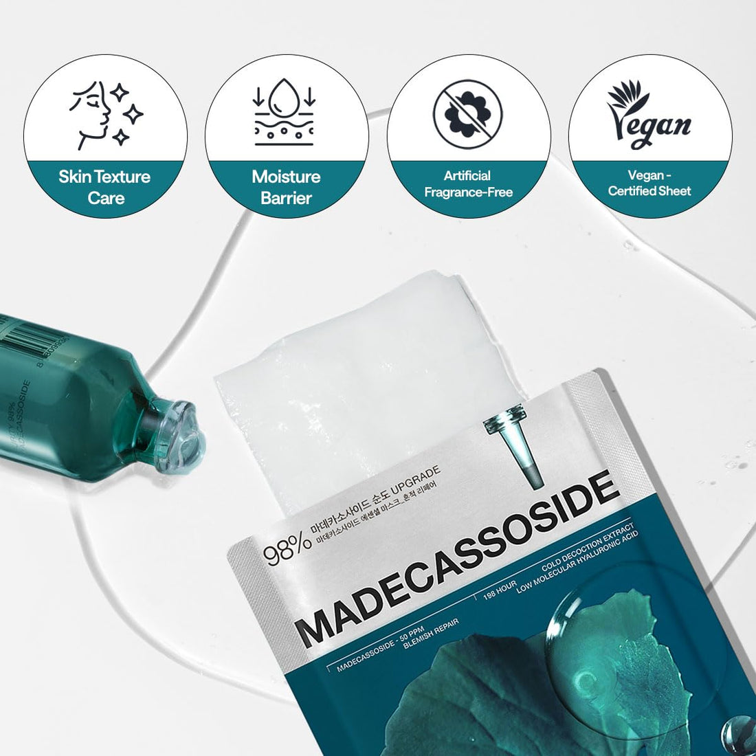 [MEDIHEAL] Madecassoside Essential Mask - Blemish Repair 10pcs