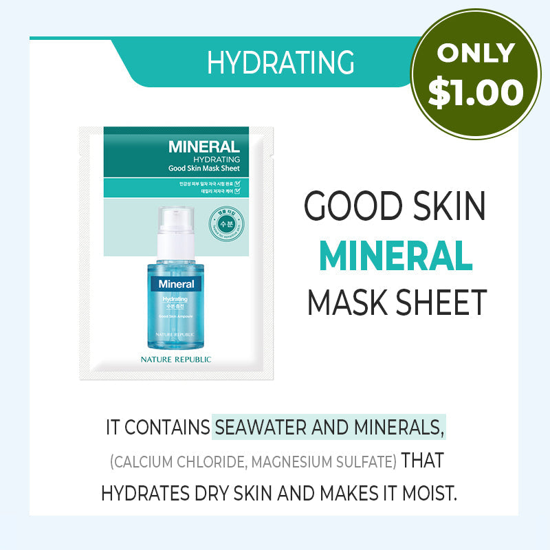 Good Skin Mask Sheet (5 Option)