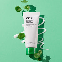 Green Derma Mild Cica 3pcs Skin Care Set - Foam Cleanser, Big Toner & Serum