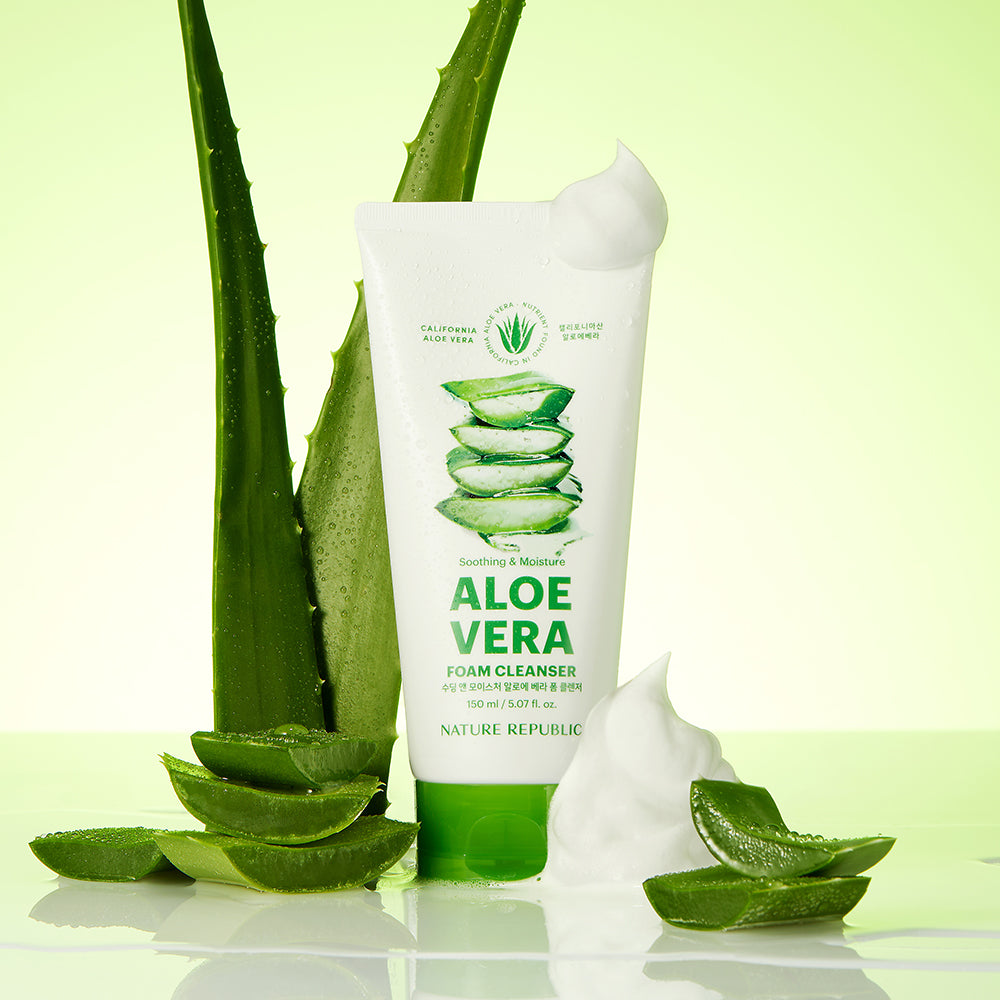 Soothing & Moisture Aloe Vera Foam Cleanser