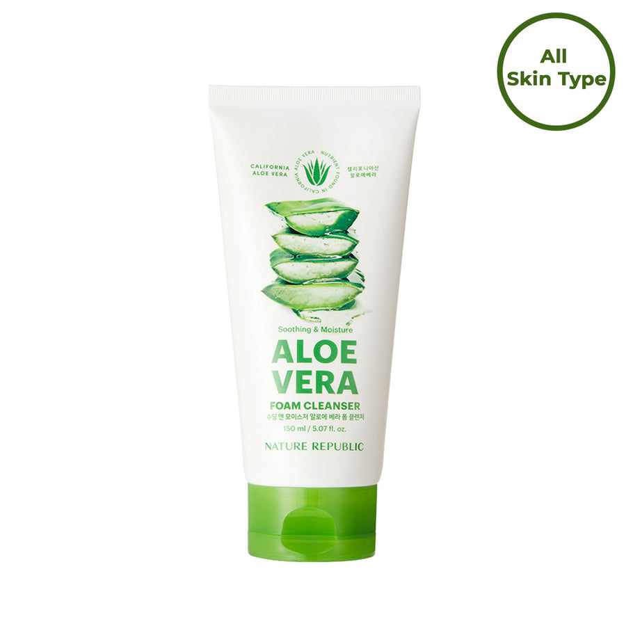 Soothing & Moisture Aloe Vera Foam Cleanser