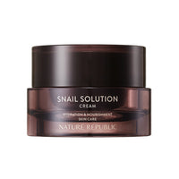[IMPROVING SKIN COMPLEXION & ELASTICITY] Snail Solution Foam Cleanser & Cream (w/ FREE Trial Kit)