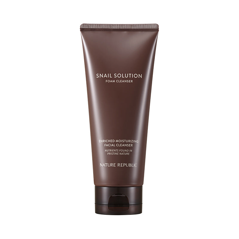 [IMPROVING SKIN COMPLEXION & ELASTICITY] Snail Solution Foam Cleanser & Cream (w/ FREE Trial Kit)