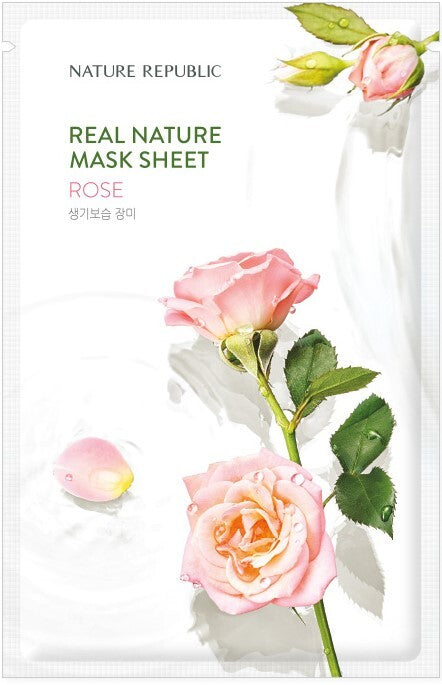[5+10] Moisturizing Mask Set (Real Nature Rose 5 + Good Skin Ceramide 10)