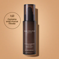 [IMPROVING SKIN COMPLEXION & ELASTICITY] Snail Solution Emulsion w/ FREE California Aloe Sun Stick