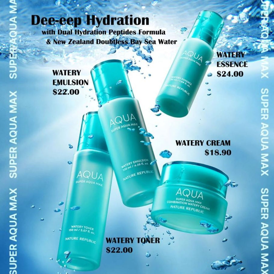 Super Aqua Max Watery Essence – Nature Republic USA