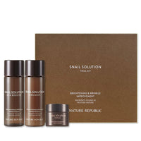 [2x][IMPROVING SKIN COMPLEXION & ELASTICITY] Snail Solution Cream (w/ FREE Trial Kit)