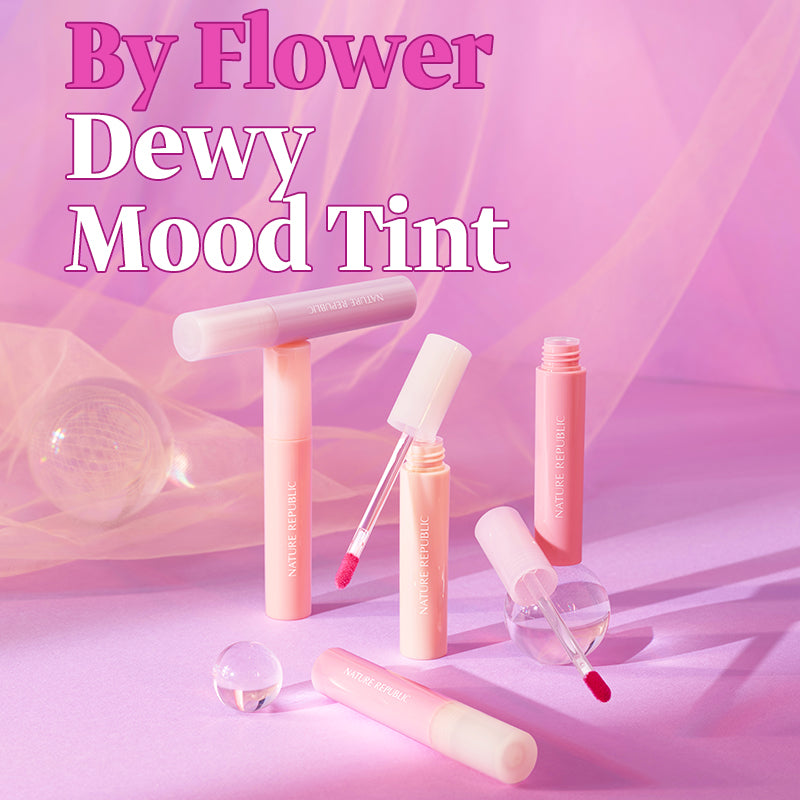[BOGO] By Flower Dewy Mood Tint (03 Cherry Dew + Choose Your Color)